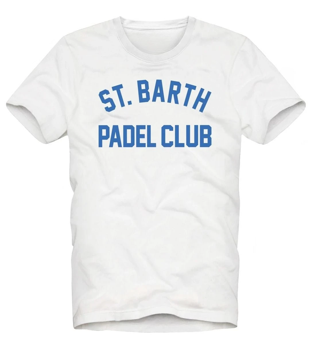 

MC2 Saint Barth Padel Периферийный узор с принтом Летние элитные брендовые мужские и женские футболки из чистого хлопка с короткими рукавами