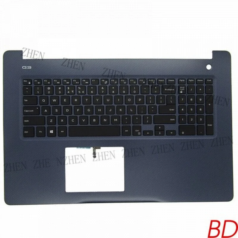 

Y для Dell G3 3779 C, упор для рук с клавиатурой с подсветкой 06XNRD 06XX1G