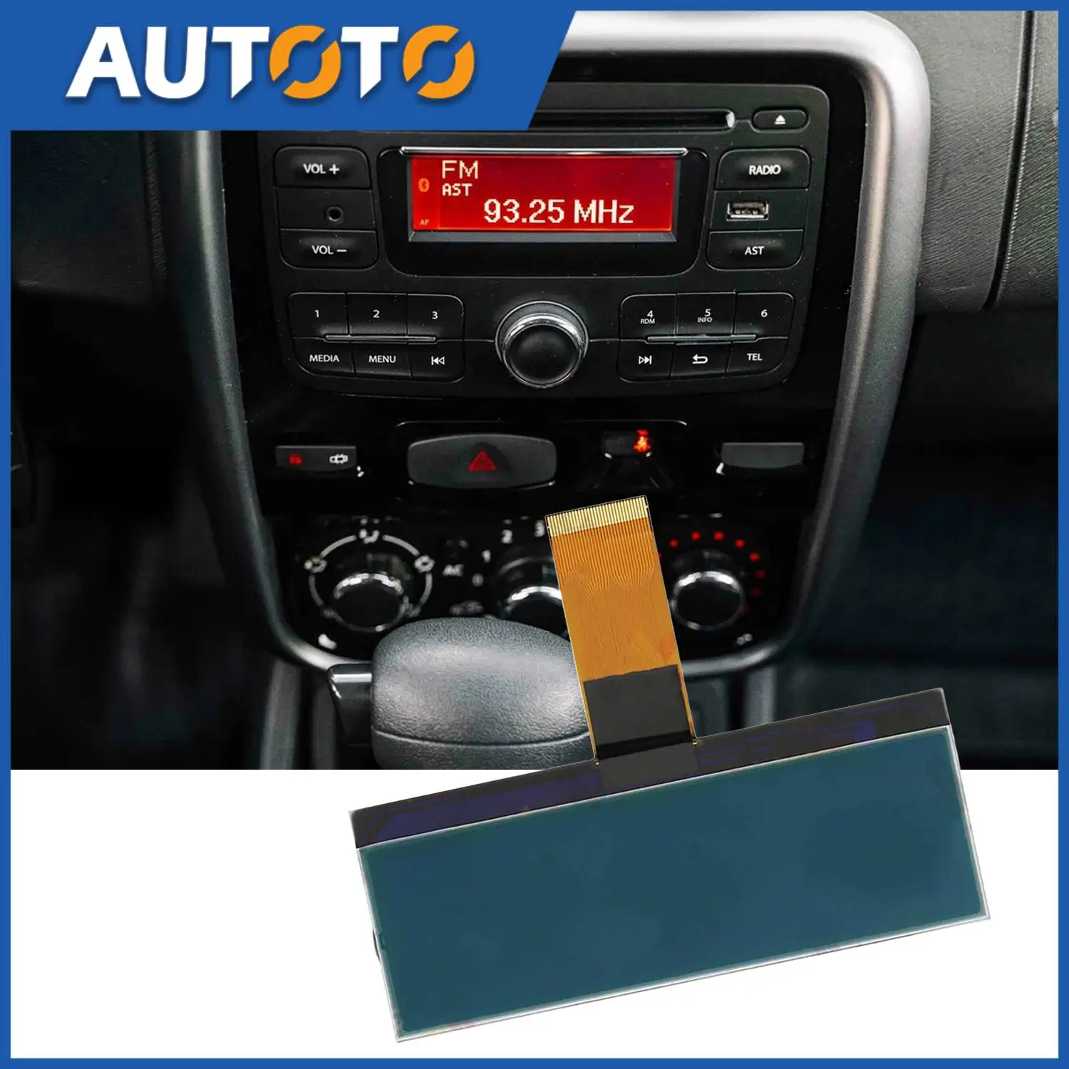 

Автомобильный ЖК-экран AGC-1220RF-A, AGC-0060RF-A для Renault Duster Captur Logan Pulse Symbol, внутренняя электронная часть автомобиля