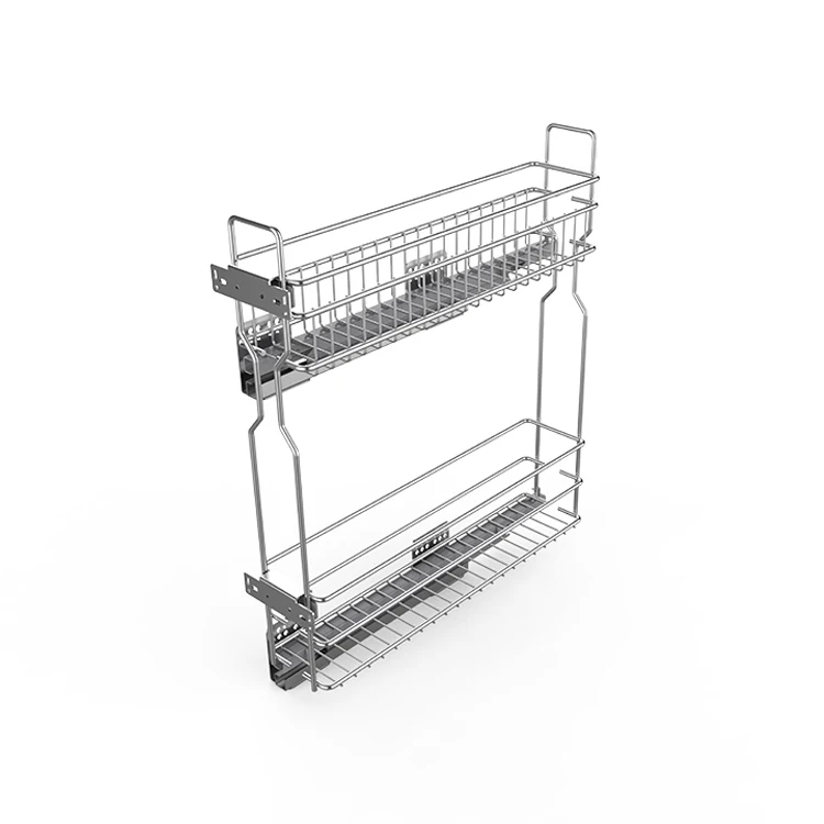 Multifunctional Stainless Steel Kitchen Barbed Wire Basket Basket Drawer