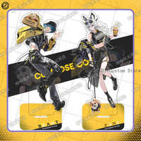 Game Wuthering Waves Brant Zani Coffee Cartoon Decoration Acrylic Stand Figure Model Plate Game Desktop Decoration Gift