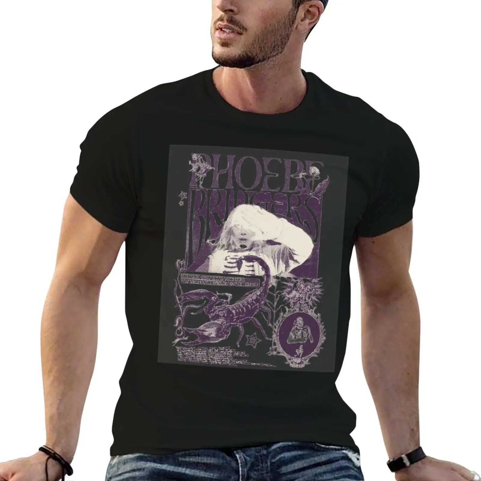 

phoebe bridgers i know the end T-Shirt man t shirt luxury anime tshirt T-Shirt