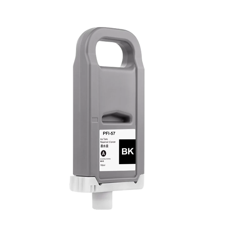 700ML PFI57 PFI-57 Pigment Ink Cartridge With Chip Compatible For Canon Pro520 Pro540 Pro540s pro560s  printer Color