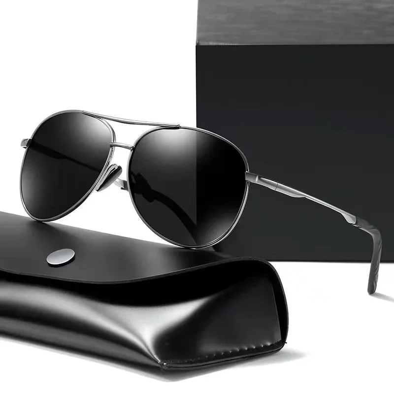 نظارات شمسية مضلعة مستقطبة للرجال والنساء ، نظارات ، مقاومة للانعكاس ، حماية للعين ، أنيقة ، خارجية ، موضة ، جديدة ، UV400 #4