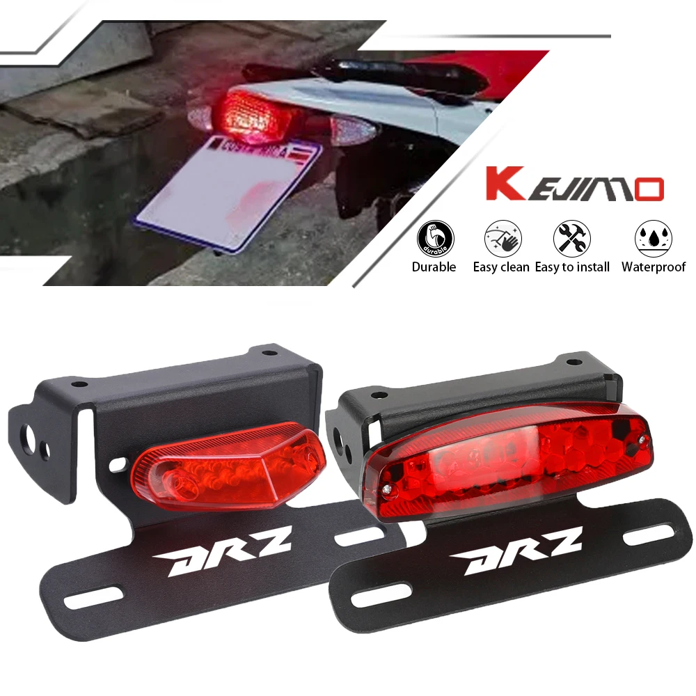 

DR-Z400SM 2008-2025 License Plate Holder Bracket For SUZUKI DRZ400 DRZ400E DRZ400S DRZ400SM Rear Tail Tidy Fender Eliminator