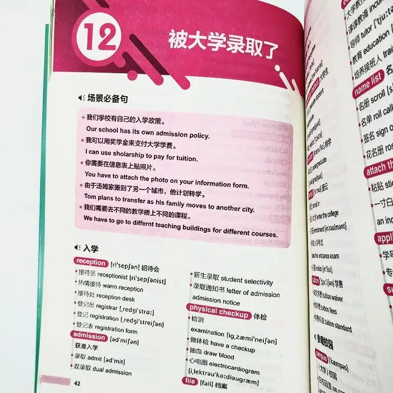 15000 English Words Easily Memorized Zero Basic Textbooks Learn English From Scratch Books Spoken English Textbooks Libros Livro