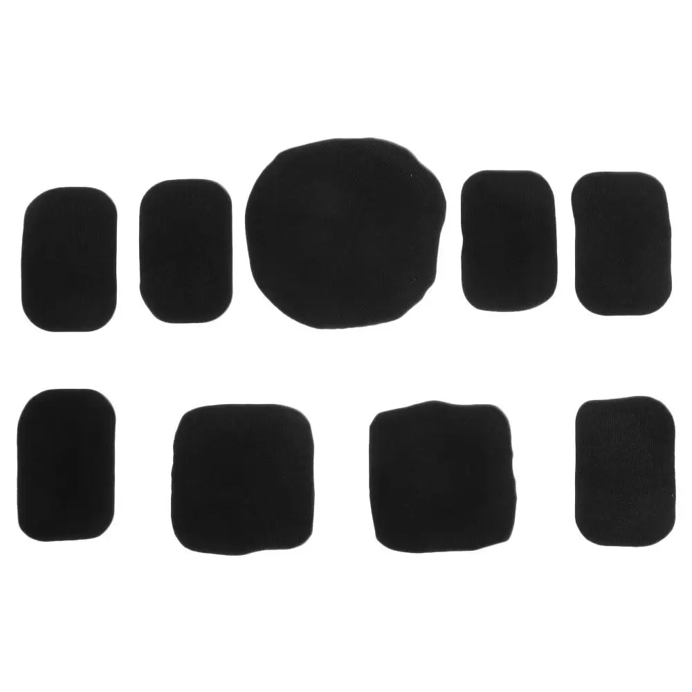 1Set Black EVA Cushions Hunting Shooting Protect Helmet Sticker Sports Protective Foam Liners Pads Cap Pad