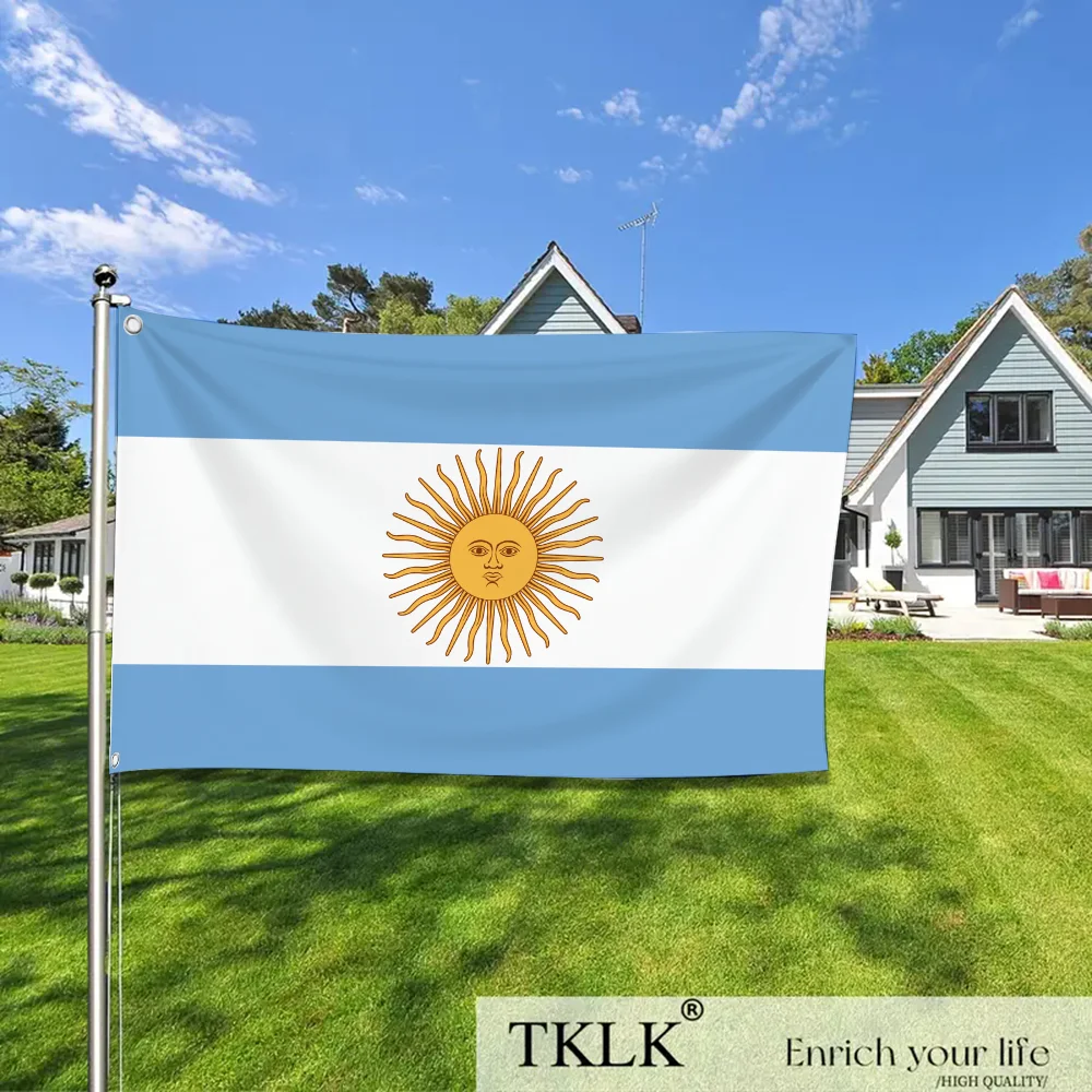 Flag of Argentina Colo Colo More Jerusalem Palestine Txt Portugal Flags Banners Accessories Home Decor Garden