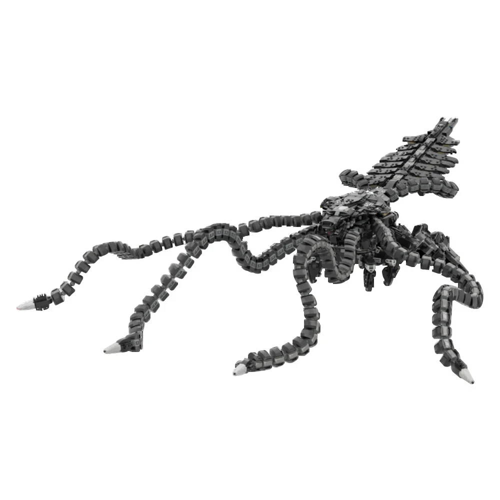 MOC ホライゾンズゲームホルスミディスケールビルディングブロックモデル 1:1 スケールチャンピオンズスピアレンガ diy 組み立ておもちゃ子供のためのギフト