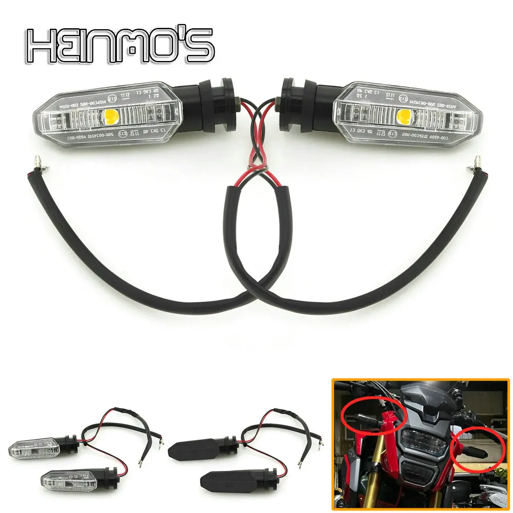 

For HONDA LED Turn Signal Light tail Flasher Indicator Light accessories CB500X CB500F CBR500R CB650R CB650F CBR650R NC 700