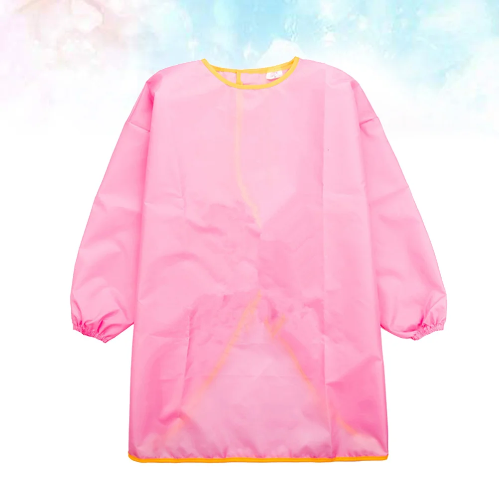 Fartuch malarski do malowania, długi rękaw, regulowany, kombinezon malarski, rozmiar 105-130 cm, różowy