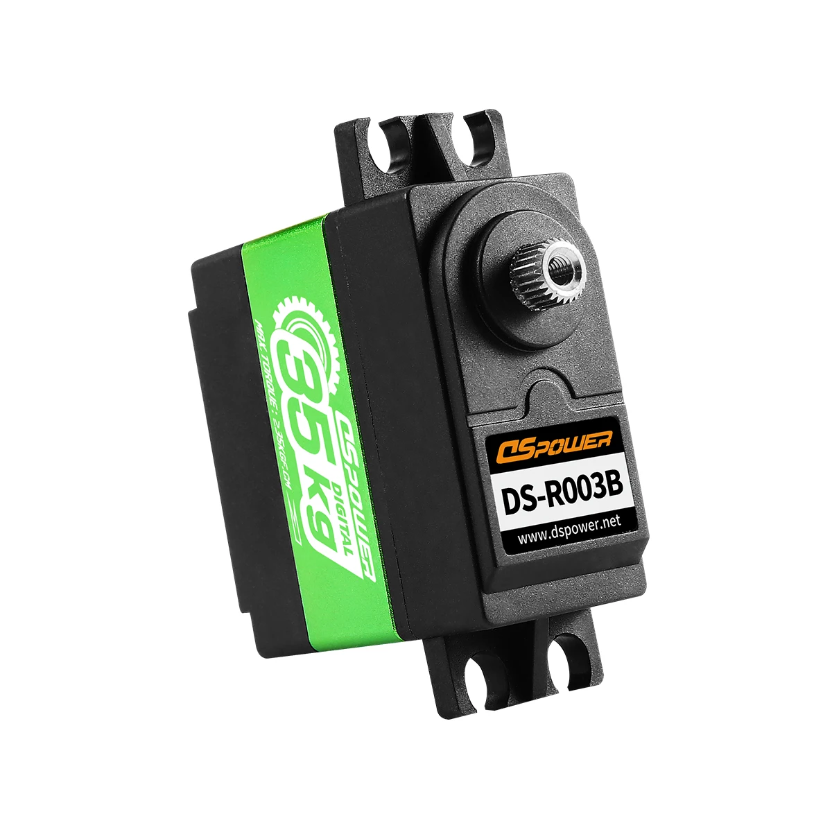 DSpower 35KG Metal Gear 180 Degrees High Performance Digital Standard Servo for Motor 1/8 1/10 RC Car Drone Plane Boat Toy Parts
