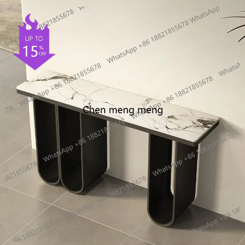 M02 Luxury Creative Storage Entryways Table Modern Nordic Style Console Table Italian Mesa De Centro De Sala Living Room Furnitu