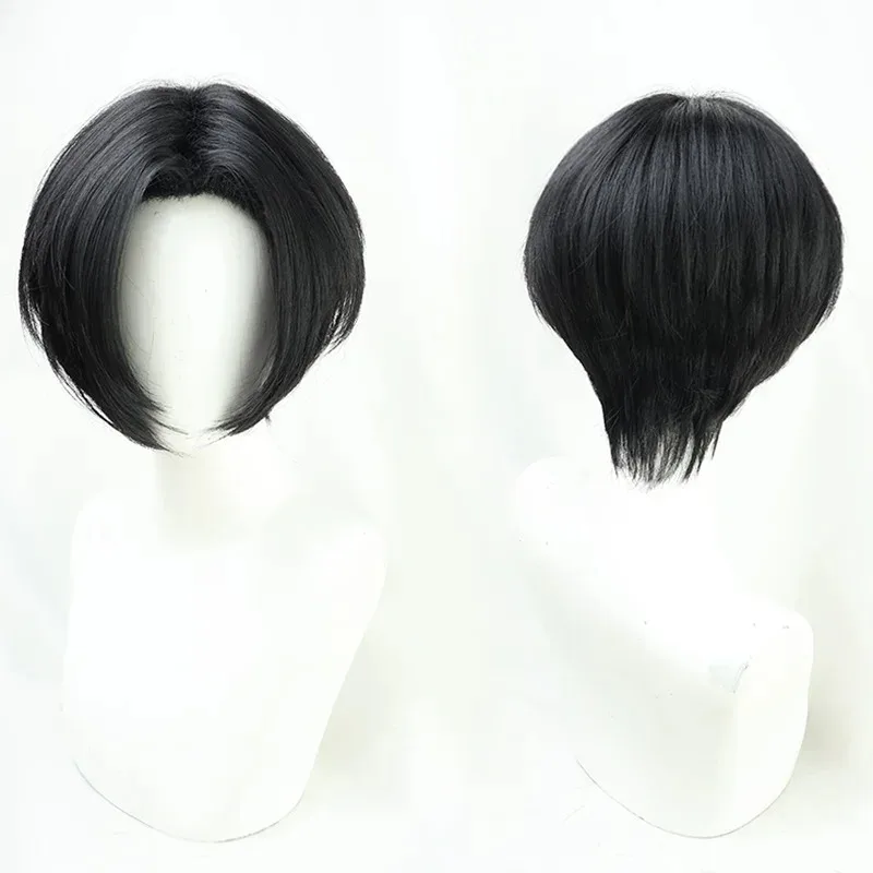 2025 aaa New Manjiro Sano Adult Cosplay Golden Black Short Role Play + Wig Cap