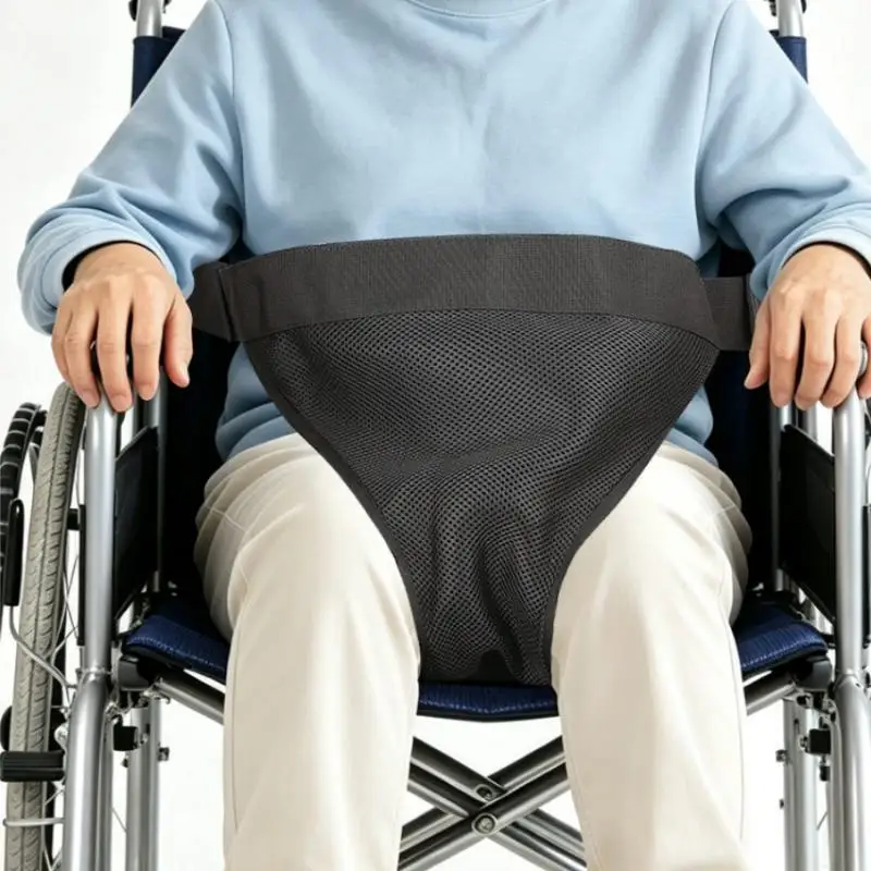 Rollstuhl-Fallschutz-Sicherheitsgurt, Fixierriemen, Pflegeband für ältere Patienten, Gurtband, Stützwerkzeug – Detail 8