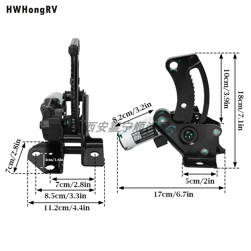 Almofada de assento de carro inclinada, elevada, abaixada, base inclinada, levantador de assento modificado, suprimentos para RV e sedan