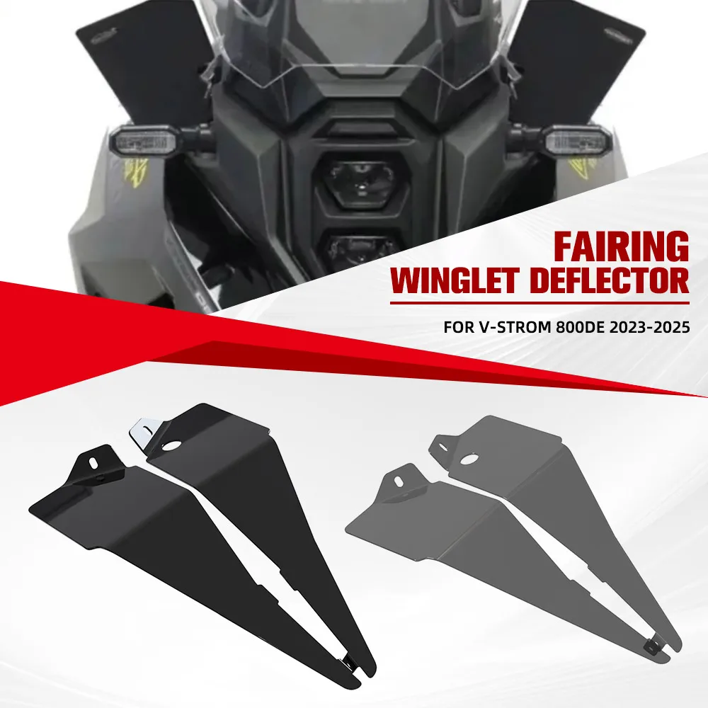 VSTROM 800 DE Side Deflector For Suzuki V-Strom 800DE 2023 2024 2025 Motorcycle Wind Deflector Side Screen Weather Protecter