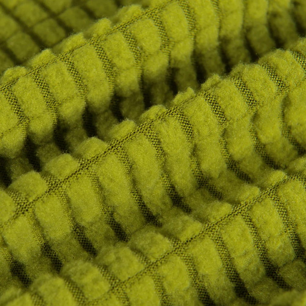 

Round Stretchy Elastic Chair Cover Cushioned Protective Case Autumn Leaf Yellow Seat for Bar Stool Hotel Party Office