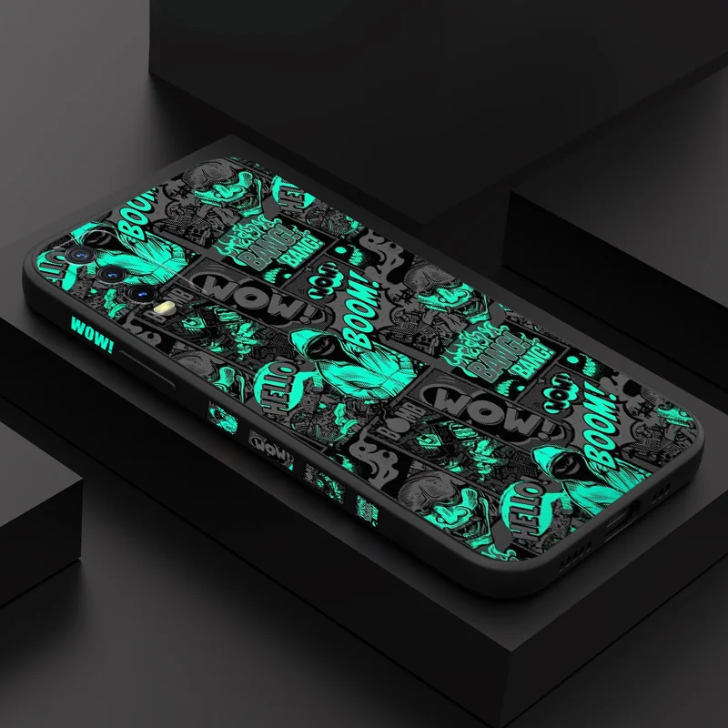 

Blackened Clown Case For VIVO Y20 Y12 Y22 Y02 Y76 Y30 Y50 Y33 Y35 Y76 Y95 S V27 V27E V25 V25E V23 V23E V21 V20 S1 Pro 4G 5G