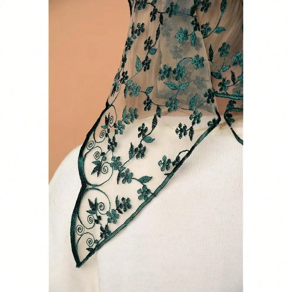 

Mass Infinity Veil Chu 1rch Lace Veil Spanish Chapel Mass Head Covering Veil