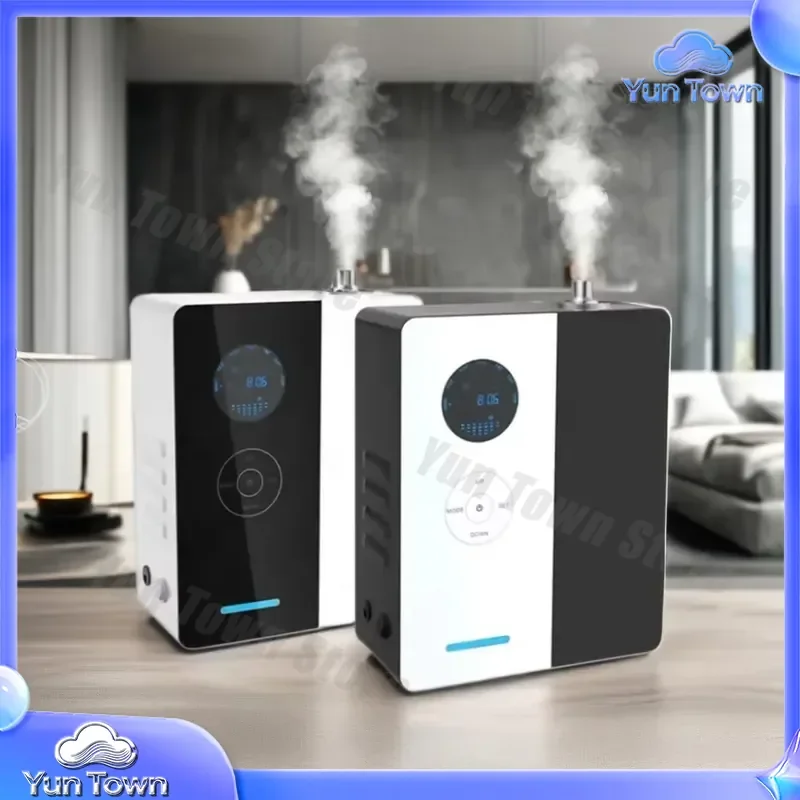 Commercial Electric Scent Diffuser for WiFi Control HVAC Aroma System Wall Mounted for Hotel Lobby Office Spa Restaurant