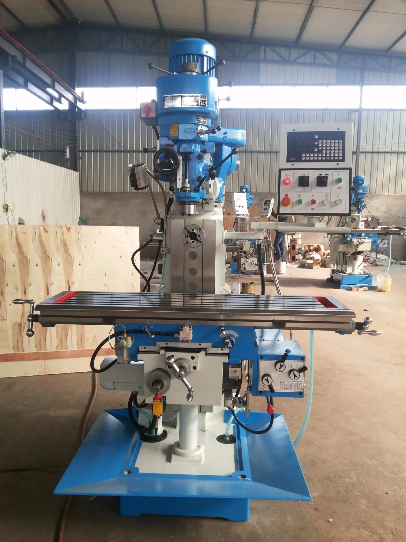 X6323A Universal Vertical Turret Milling Machine industrial milling machine manufacturers Turret Type Vertical Milling Machine