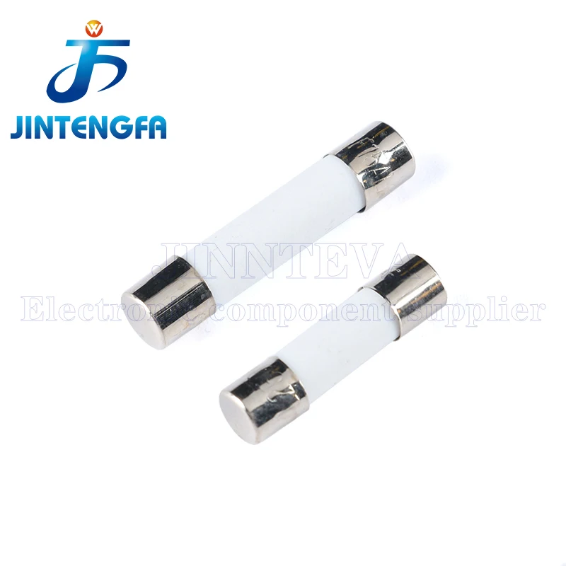 10PCS 5*20mm 6*30mm Fast Blow Tube Fuses 250V F1A 2A 3A 3.15A 4A 5A 6A 7A 8A 10A 15A 20A 25A 30A AMP Fuse Ceramic Fuse 5×20 6×30