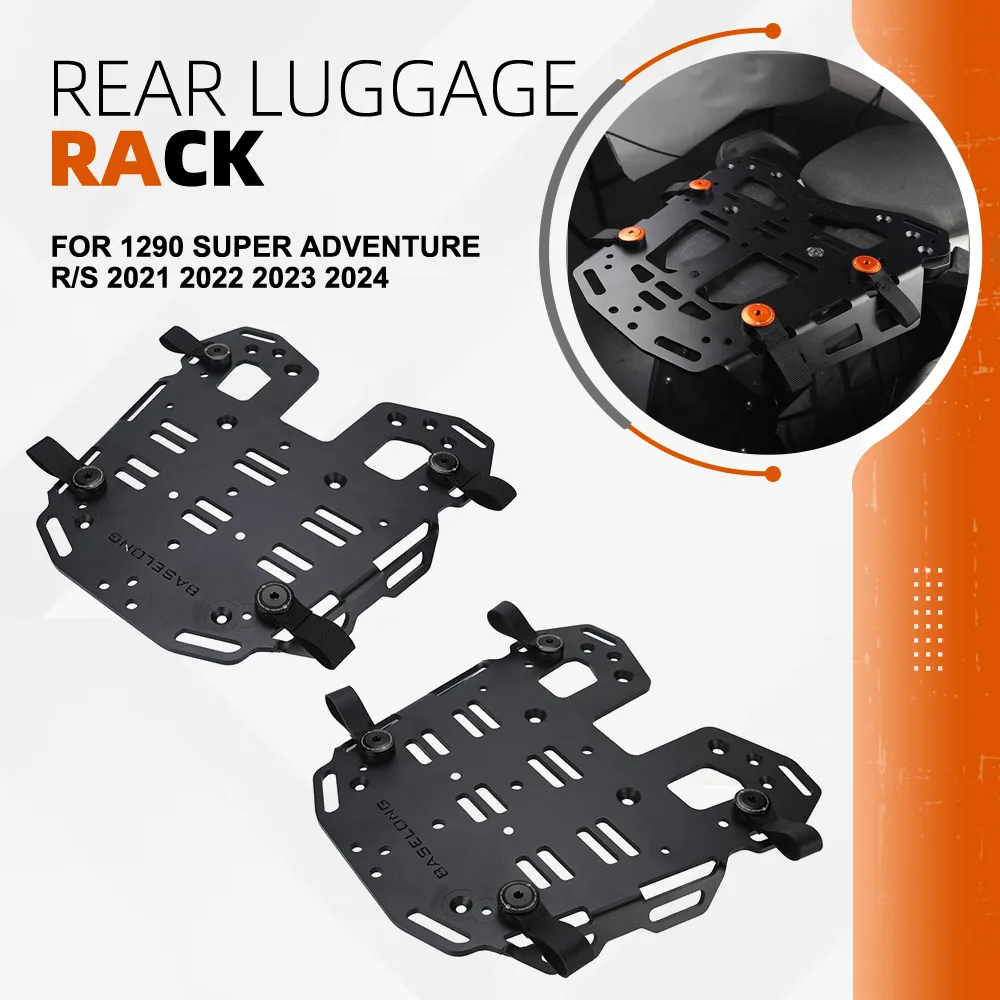 

For 1290 Super Adventure R/S 2021 2022 2023 2024 Motorcycle Rear Luggage Rack Carrier Shelf Top Box Holder Support Bracket