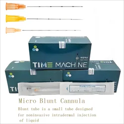 Cannula monouso in fabbrica con punta smussata 14G 90mm 22g 23G 25G 27G 18G 30G 50mm smussata Fine canula Micro punta smussata parti dello strumento Cannula