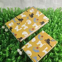 A5 A6 Cartoon Cat NoteBook Cover Planner Case Cover Protective Shell Journal Cover Protector Office Stationery Supplies