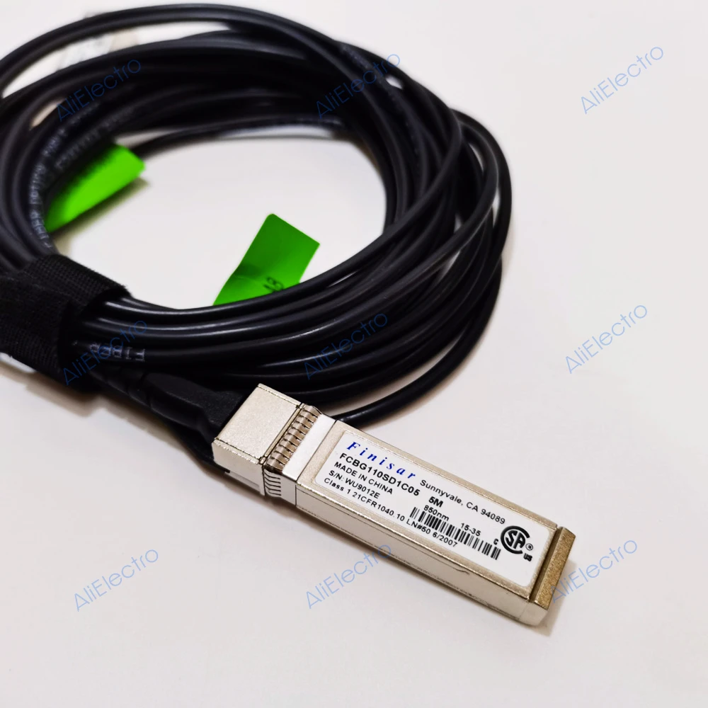 Second hand 10 Gigabit active AOC optical cable SFP and stacking line direct link high speed transmission compatible with Cisco