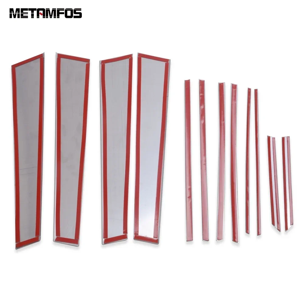 لتويوتا كورولا كروس 2020-2023 2024 2025 الفولاذ نافذة مركز B C عمود المشاركات غطاء الكسوة ملصق اكسسوارات تصفيف السيارة