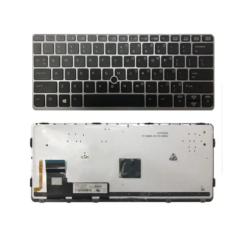 XIN-Russian-US  Backlit Laptop Keyboard For HP Elitebook 820 G1 820 G2 720 G1 720 G2 725 G1 725 G2 with Backlit with pointer