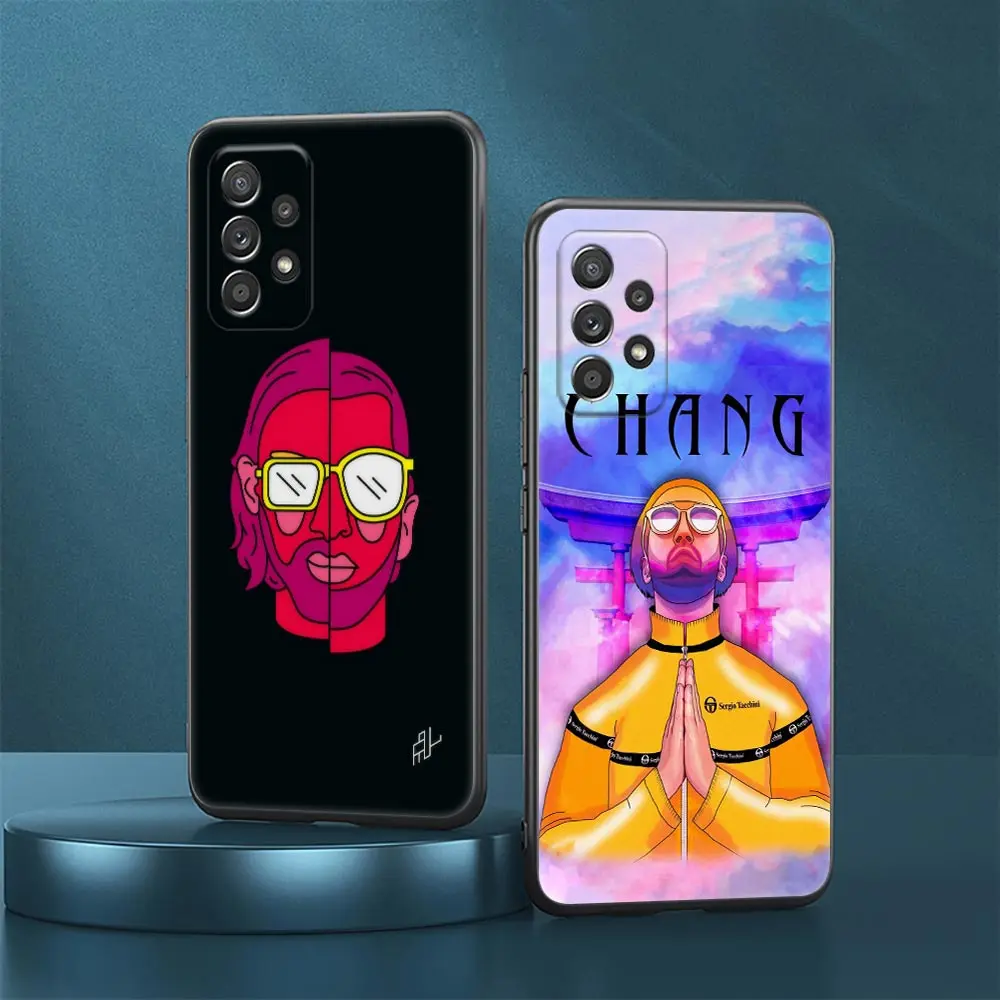 

QLF x PNL Pnl Rapper Singer Case For Samsung Galaxy A23 5G Cases A13 A24 A23 A12 A14 A21s A22 A01 A02 A03 A04 S Soft Phone Cover