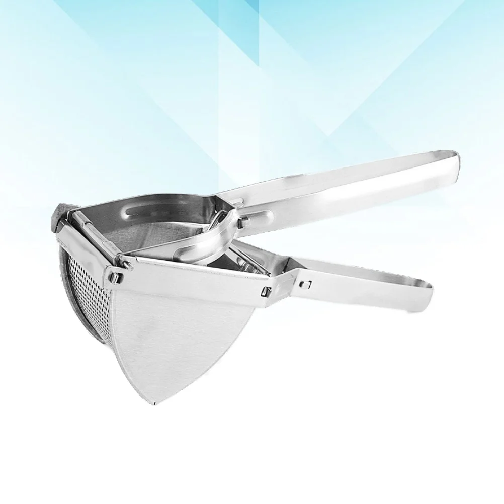 

Mashed Potato Masher Press Fruit Squeezer Lemon Stainless Steel Ricer Food Pressing Tool