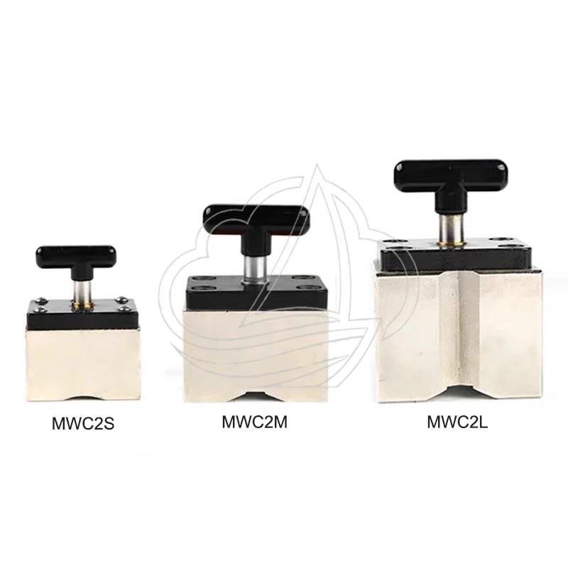 MWC2 Square Magnetic Holder 90 Degree Right Angle Five Sides Strong Magnetic Positioning Tool