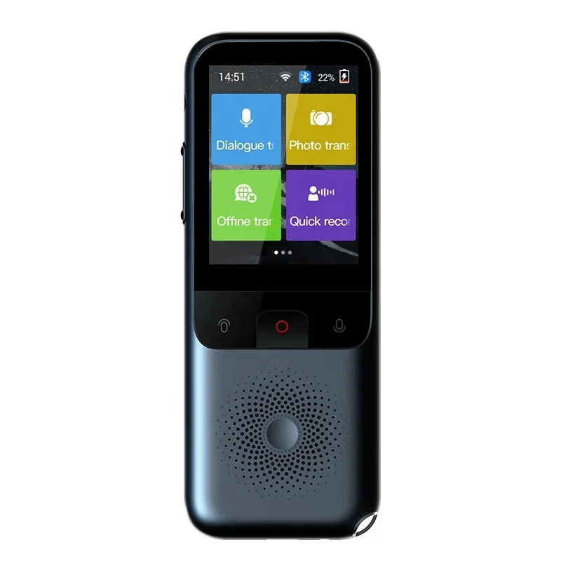 

134 Languages T11 Portable Smart Voice Translator Real-time Multi-Language Speech Interactive Offline Translator Business Travel
