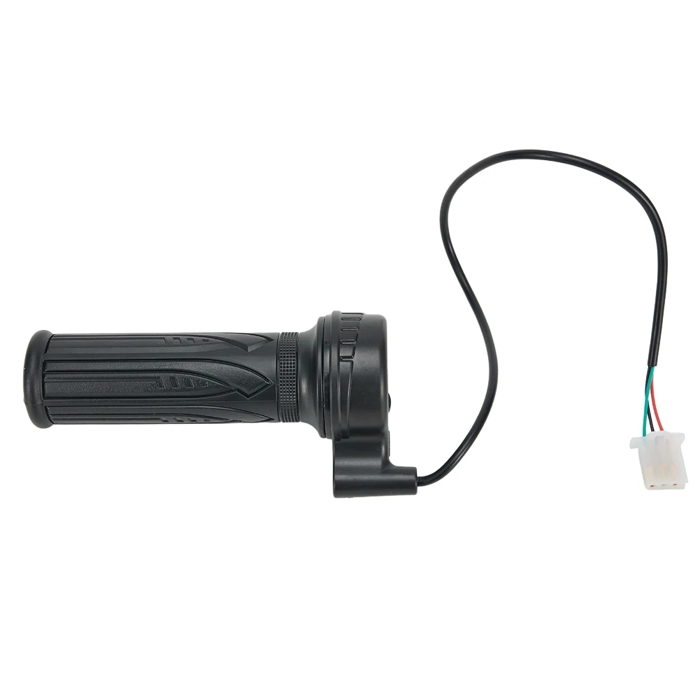 User Friendly Electric Bicycle Throttle with Forward/Reverse Function ABS Material Black Color 110 140g 400mm Line Length