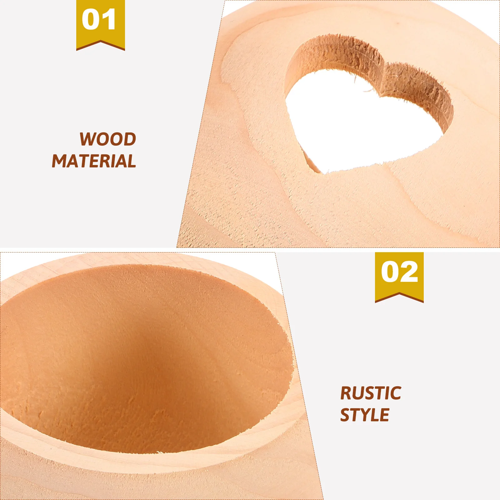 

Versatile Wooden Holder Delicate Design for Different Parties Wedding Birthday Table Centerpiece Holders