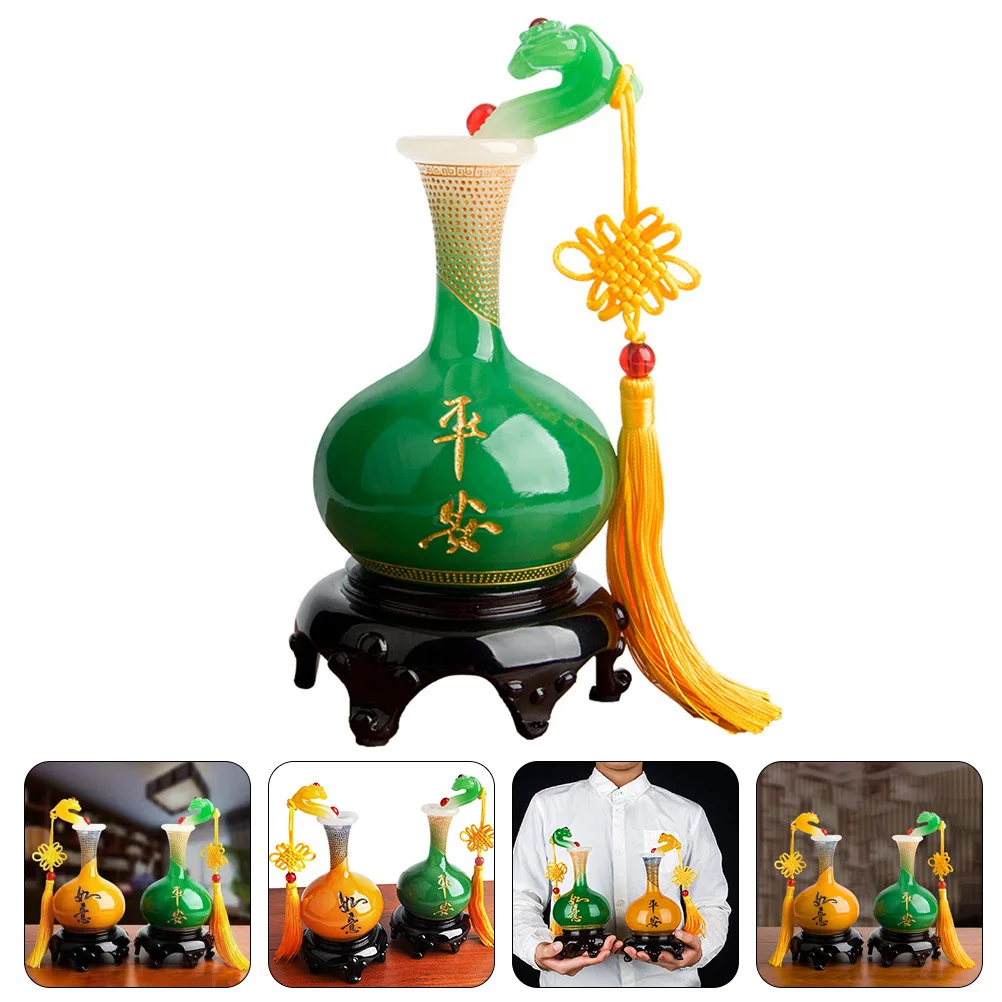 

Special Vase European Vintage Flower Chinese Style Small Vases for Flowers China Cabinet Decor