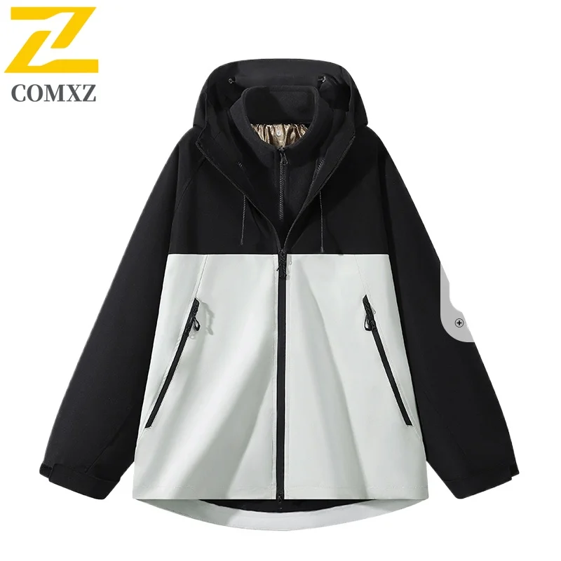

EiAO Windbreaker Korean Style Couple's Waterproof Windproof Loose Fit Outdoor Jacket for Camping Fishing Casual Hiking 2025