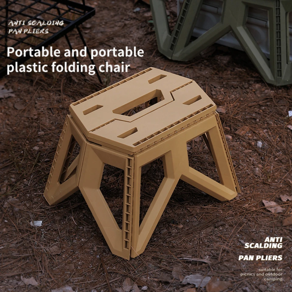 Portable Folding Chair for Outdoor, Sand Camping Chair, Portable Chair, Not Included Space, Carrying Capacity of 100kg