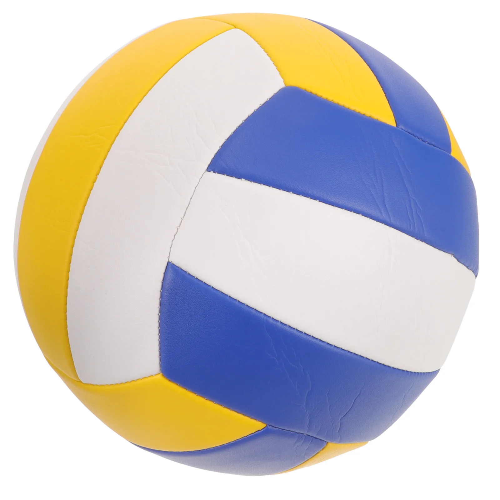 

Soft Volleyball Official Size 5 Trainer Equipment Indoor Sports PU Durable Elastic Blue Yellow White SPPQ002 Thickness