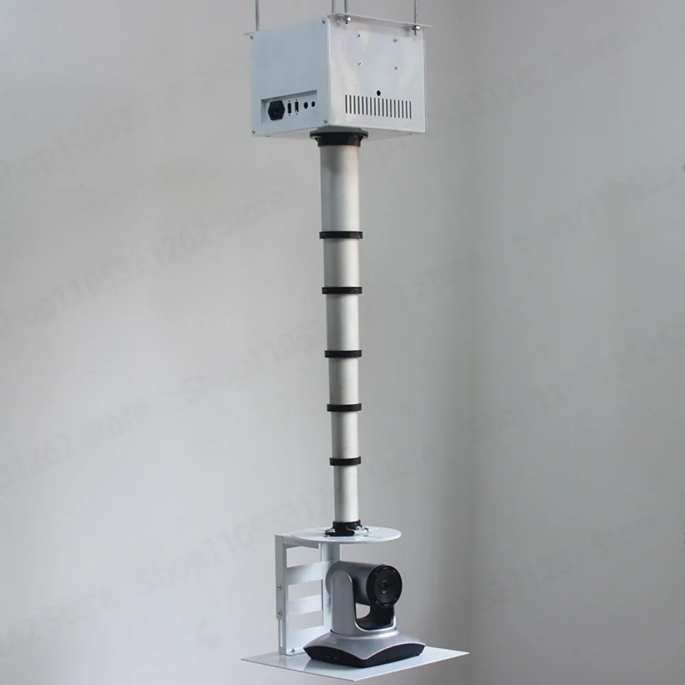 Electric Ceiling Lift for Camera Projector Remote Control Hanging Hidden Mount