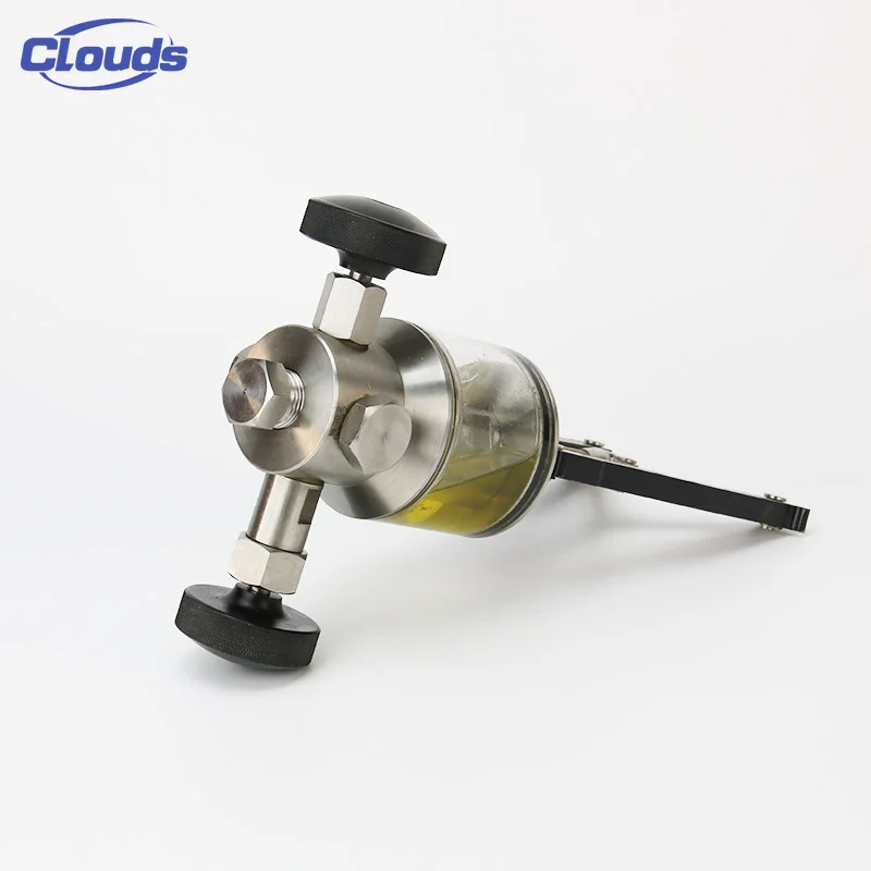 Clouds High Accuracy Pneumatic Automatic Pressure Calibrator Dead Weight Gauge Digital Portable Tester Calibration Pump