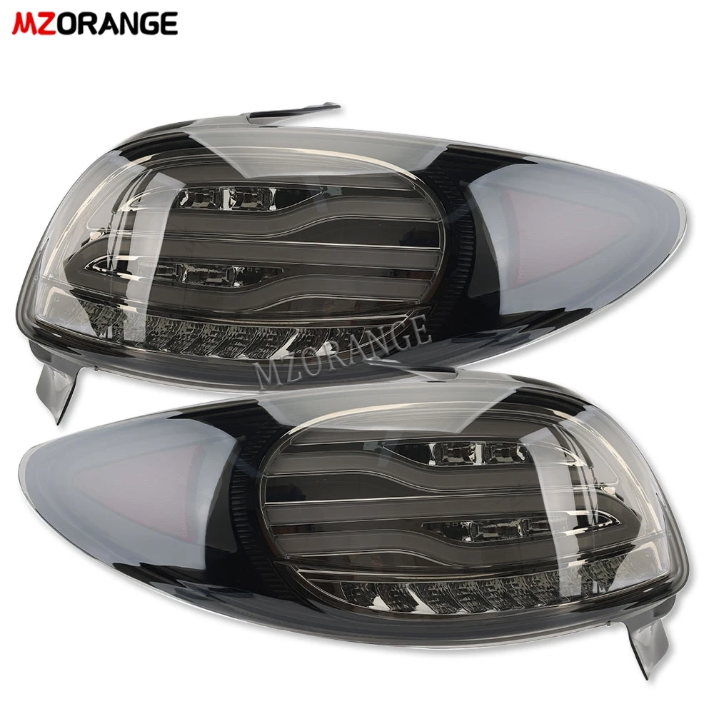 1Pair LED Rear Tail Lights For Peugeot 206 206CC 2004 2005 2006