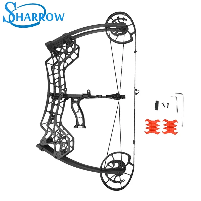 

JUNXING M109F Archery Compound Bow 30-60LBS Catapult Dual-use Steel Ball Arrows Hunting Fishing Bow Shooting Accessories