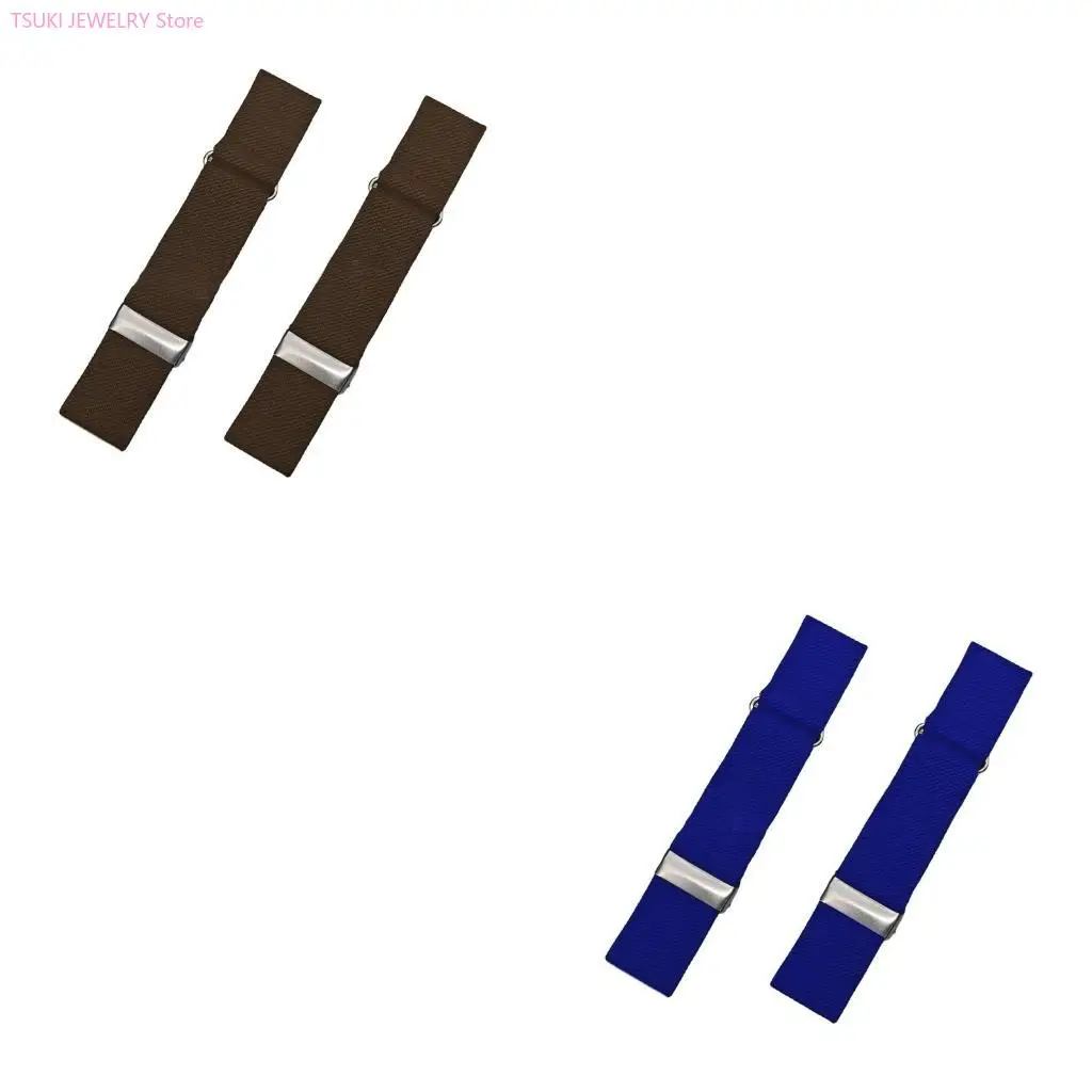 62ke-2-個ステージパフォーマンス腕章女性腕輪マルチカラー腕輪コスチュームアクセサリーバンドストレッチガーター用