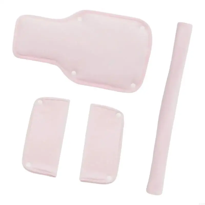 

Strollers Shoulder Belt Pad Cover Soft & Breathable Cotton Shoulder Strap Sleeve Crotch Protector For Strollers Comfort P31B