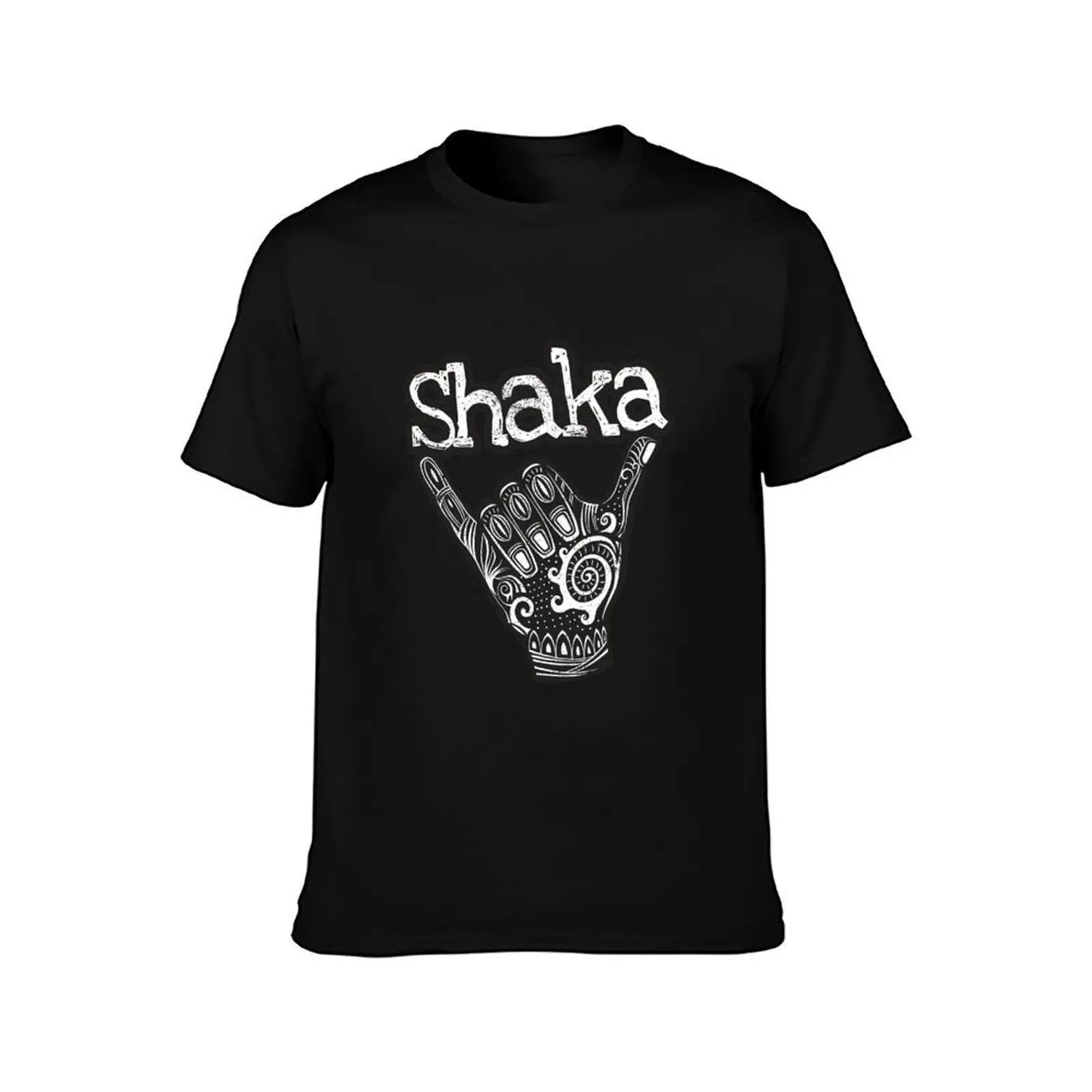 Shaka Sign: Hang Loose T-Shirt, Summer Casual Cotton Tee, Oversized Streetwear Tops, Vintage Graphic Print, Unisex Men Women